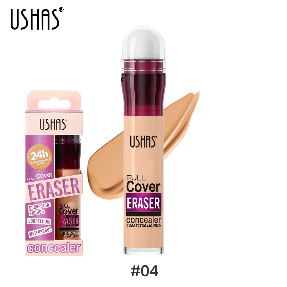 Éponge à maquillage pour fond de teint liquide mat, contrôle de l'huile, longue tenue, crème BB waterproof et éclaircissante.