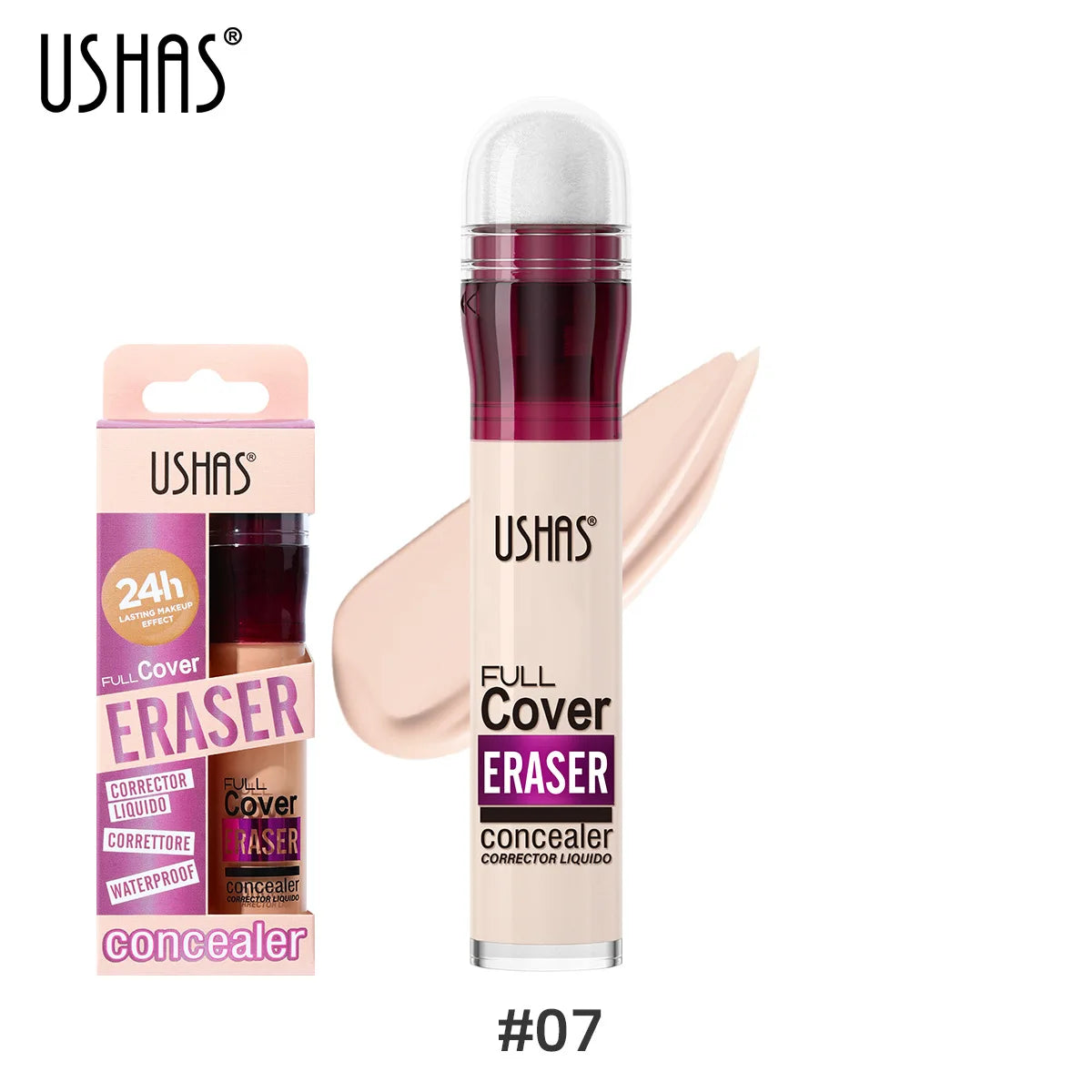 Éponge à maquillage pour fond de teint liquide mat, contrôle de l'huile, longue tenue, crème BB waterproof et éclaircissante.