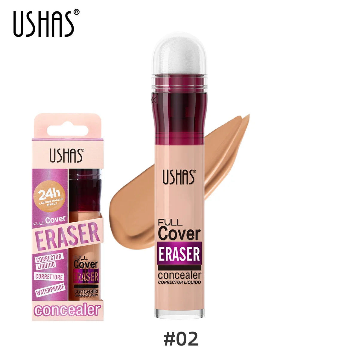 Éponge à maquillage pour fond de teint liquide mat, contrôle de l'huile, longue tenue, crème BB waterproof et éclaircissante.